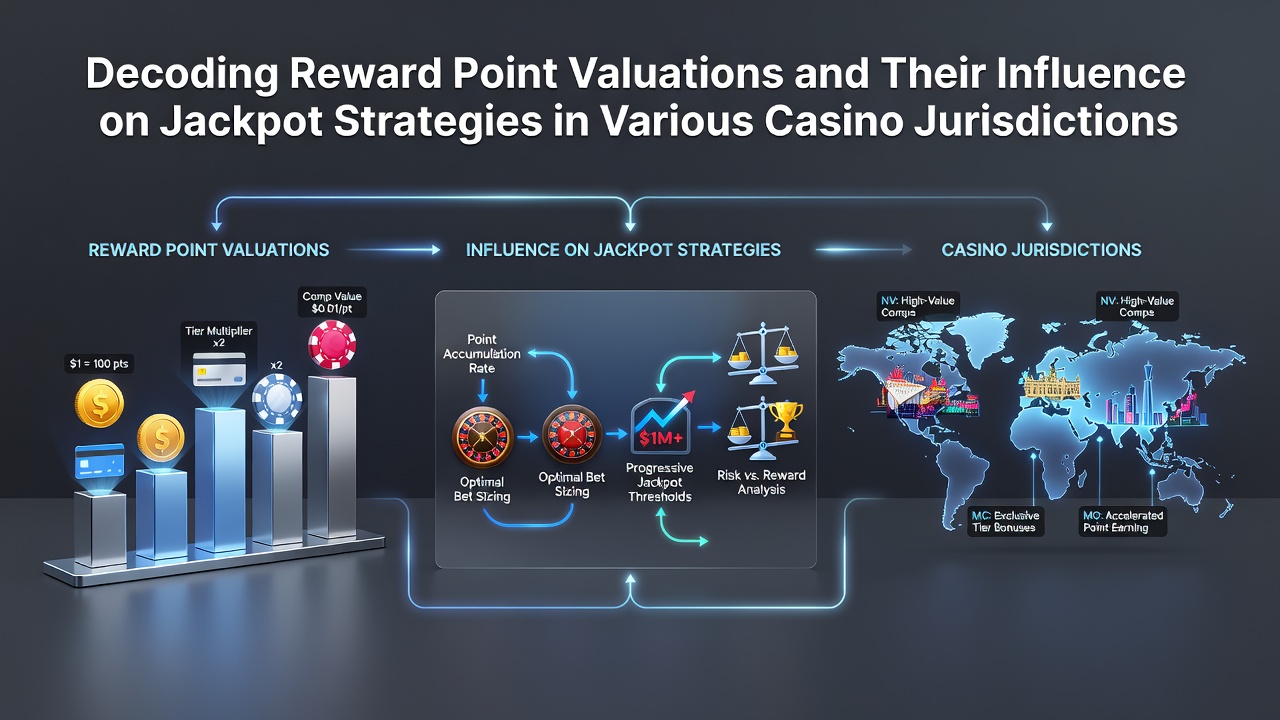 Decoding Reward Point Valuations and Their Influence on Jackpot Strategies in Various Casino Jurisdictions